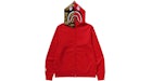 BAPE 1st Sudadera con capucha Shark Full Zip Rojo