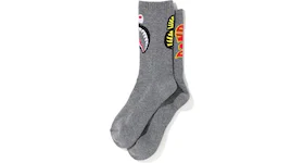 BAPE 2Nd Shark Socks (FW20) Grey
