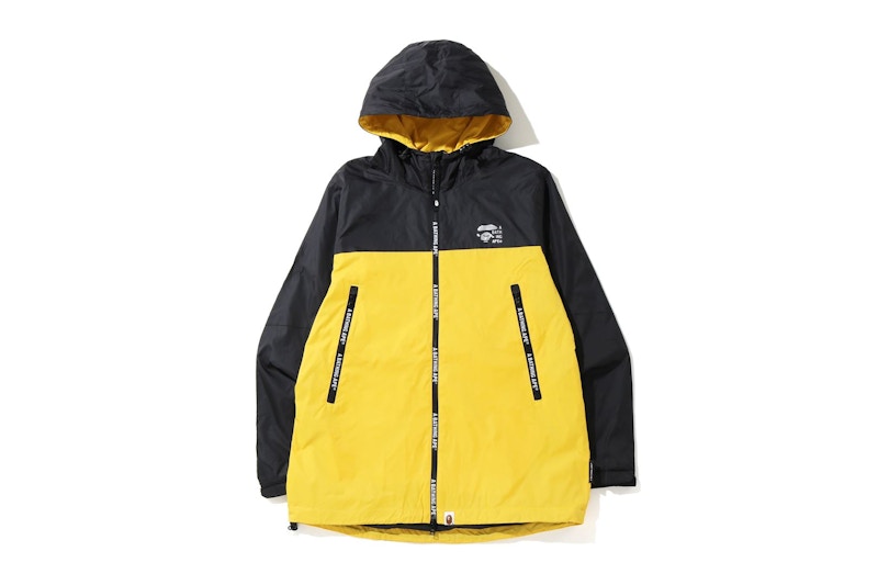 Bape store jacket yellow