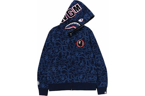 BAPE 30th Anniversary Line Sudadera con capucha Camuflaje Shark