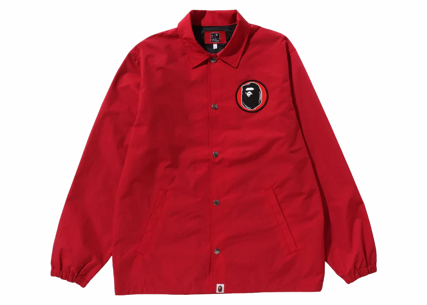 BAPE 30th Anniversary Senjya Fuda Coach Jacket Red Men's - FW23 - US