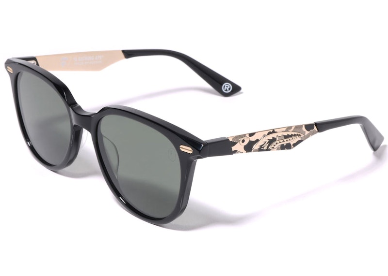 BAPE 4 Shark Sunglasses Black - FW22 - US