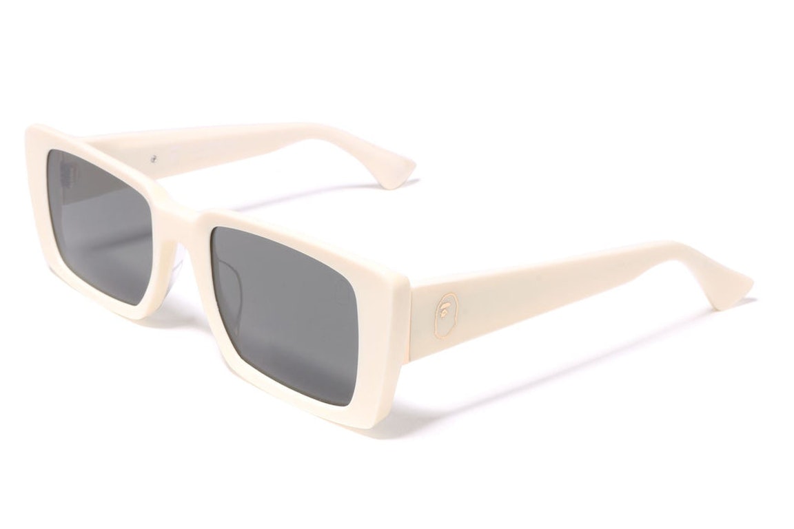 Pre-owned Bape 6 Sunglasses (fw22) White