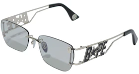 BAPE 8 Sunglasses Black