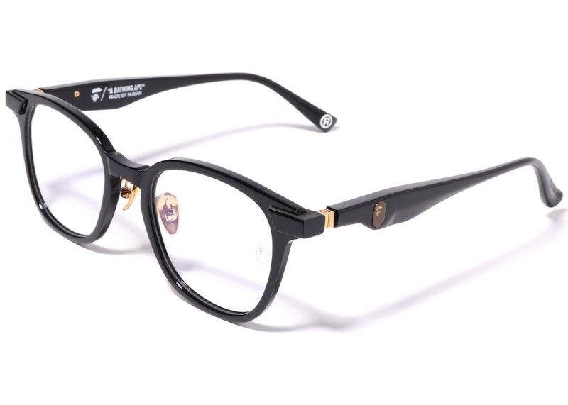 BAPE 9 Optical Frame Gold