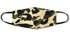 BAPE A Bathing Ape 1st Camo Mask Yellow (SS23)