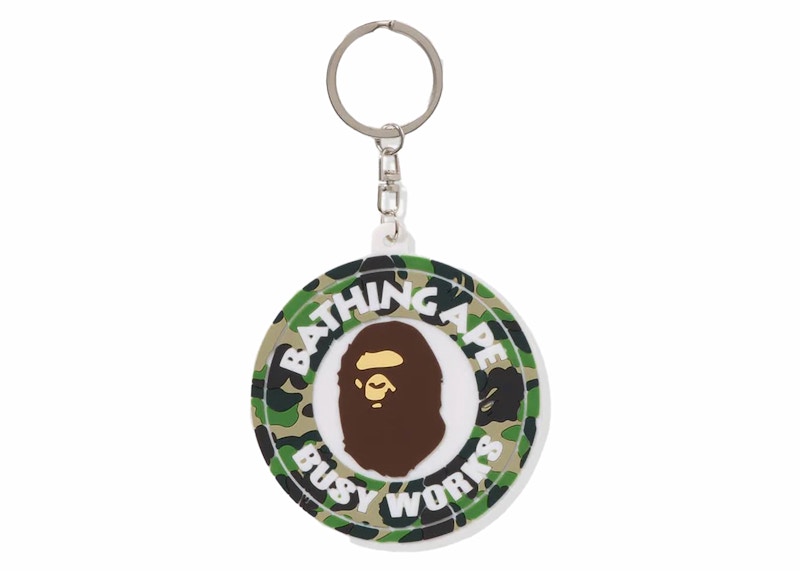 BAPE A Bathing Ape Busy Works Keyholder Green - FW23 - US