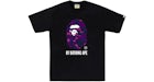 BAPE A Bathing Ape Color Camo By Bathing Ape Tee Black/Purple