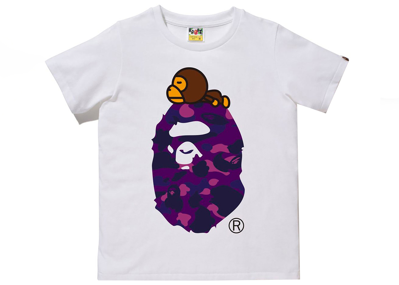 BAPE / COLOR CAMO RELAXED FIT TEE