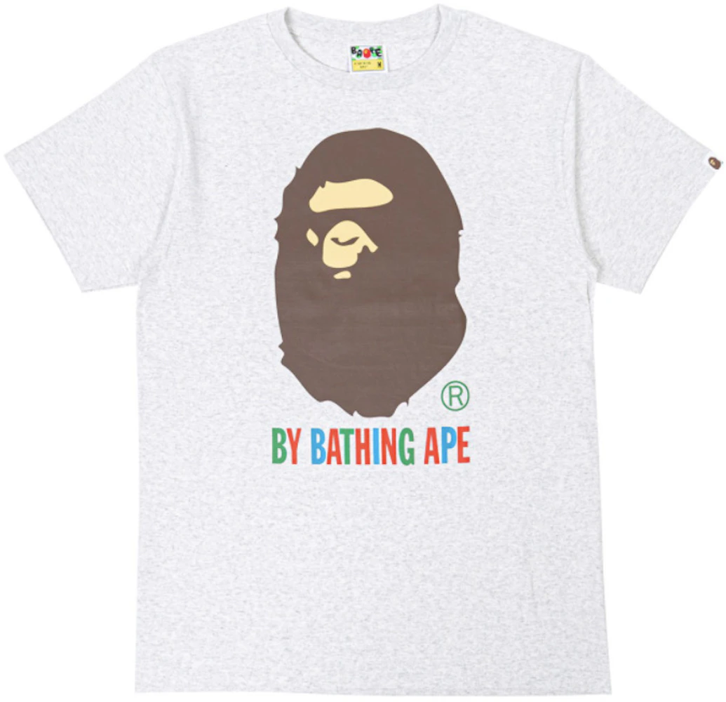 BAPE A Bathing Ape Colors by Bathing Ape Tee Gray Men's - GB