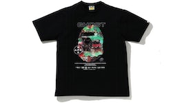 BAPE A Bathing Ape Ghorst 2 Relaxed Fit Tee Black