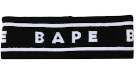 BAPE A Bathing Ape Headband Black