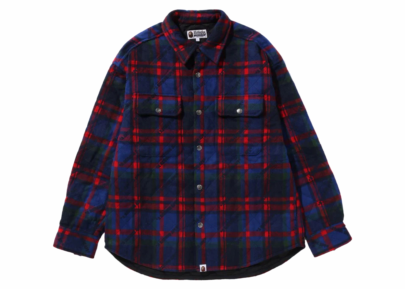 【Nerdy】Padded Flannel Shirt Jacket Navyジャケット/アウター