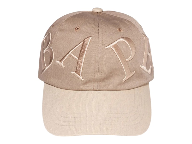 Casquette BAPE A Bathing Ape Panel, beige