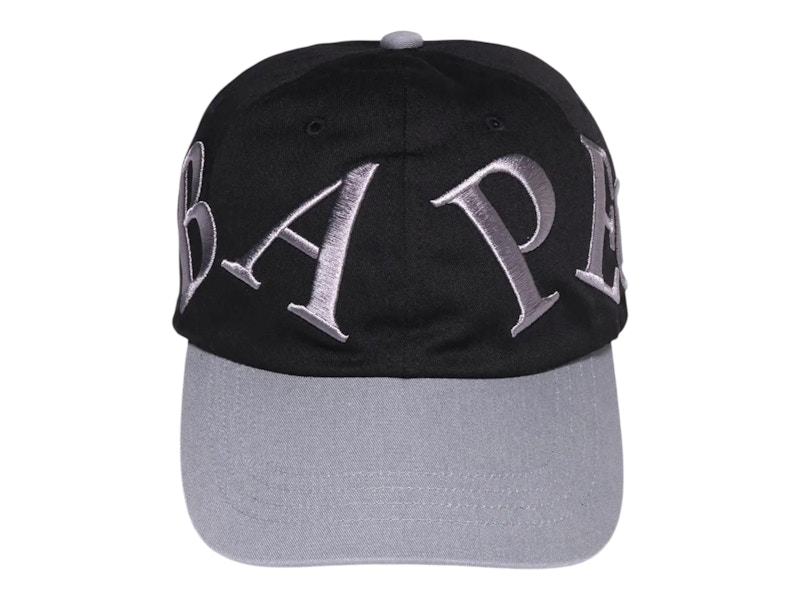 Casquette BAPE A Bathing Ape Panel, noire