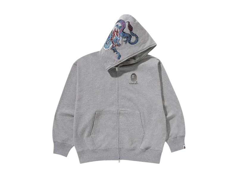 A BATHING APE×猿の惑星 フーディ パーカー BAPE グレー