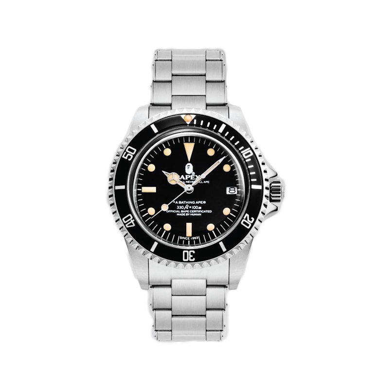 BAPE A Bathing Ape Vintage Type 1 Bapex Watch Black メンズ - SS21 - JP