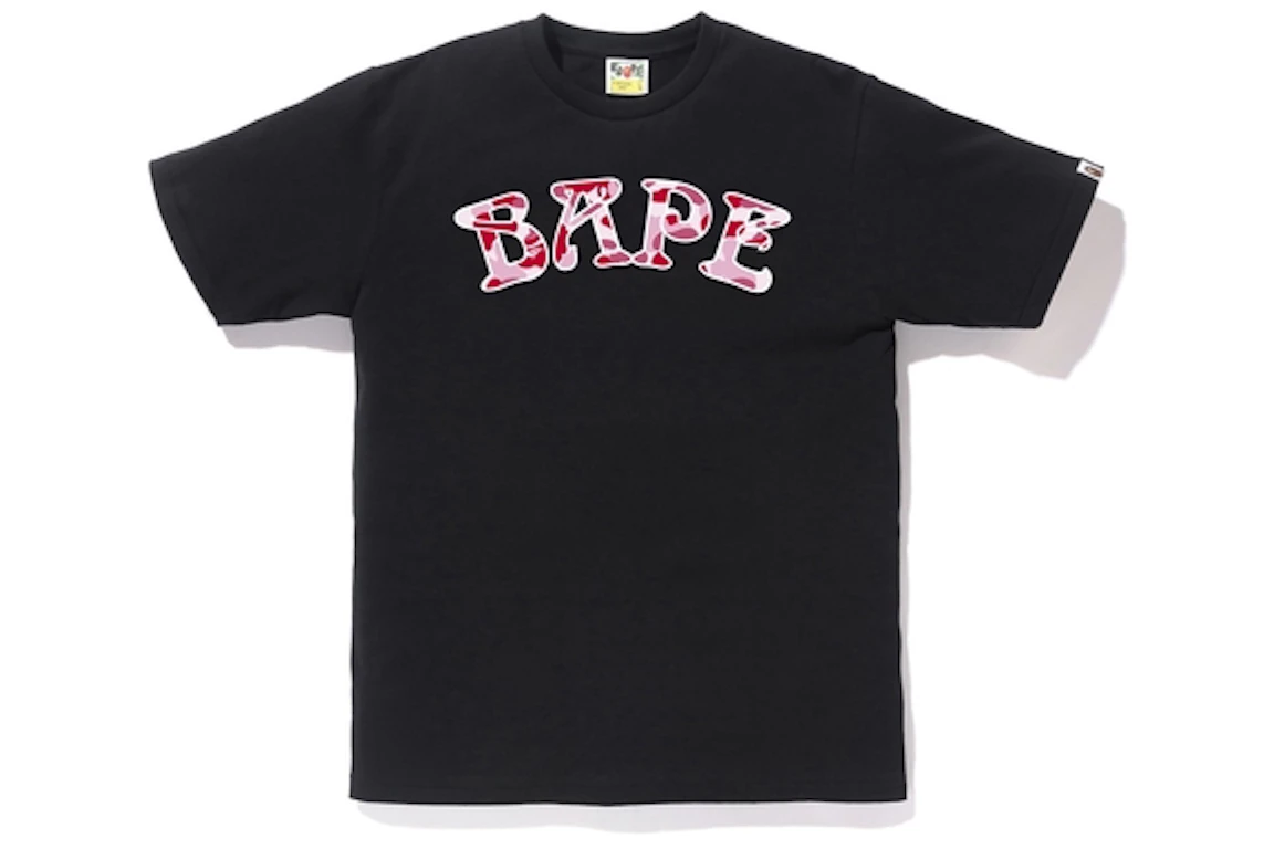 BAPE ABC Bape 88 Tee Black/Pink
