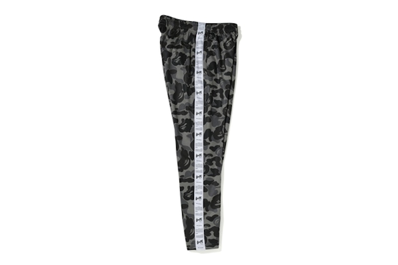 BAPE ABC Bapesta Tape Jersey Pants Black Men's - FW19 - GB