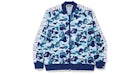 BAPE ABC Bapesta Tape Jersey Top Blue