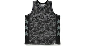 BAPE ABC Basketball Tank Top Black