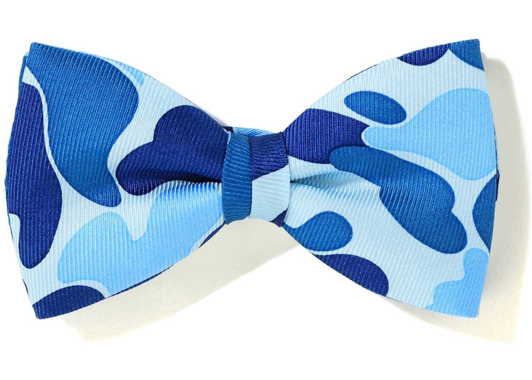 Pre-owned Bape Abc Bow Tie (ss23) Blue