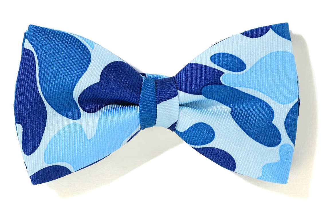 Pre-owned Bape Abc Bow Tie (ss23) Blue