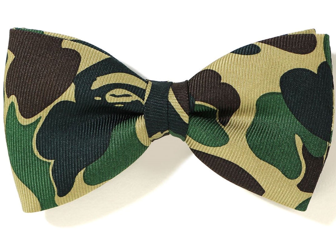 Pre-owned Bape Abc Bow Tie (ss23) Green