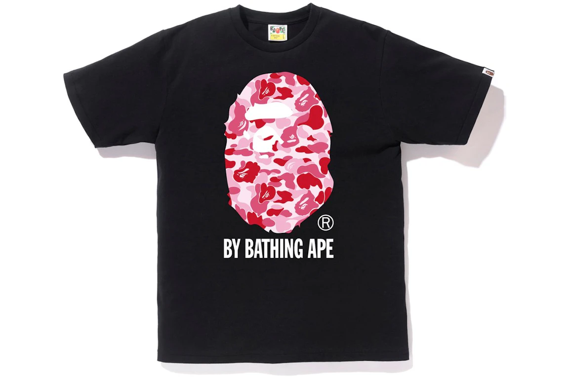 BAPE ABC By Bathing Tee Black/Pink