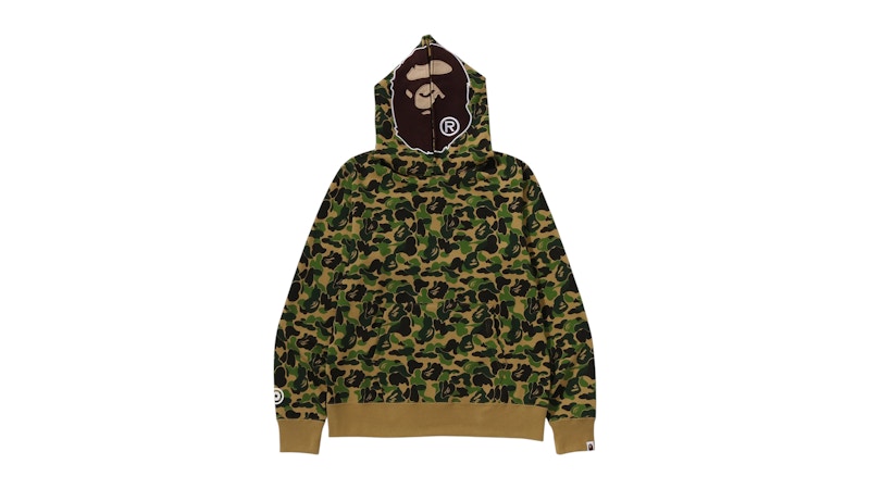BAPE ABC Camo 2nd Ape Pullover Hoodie Green Men's - SS25 - US