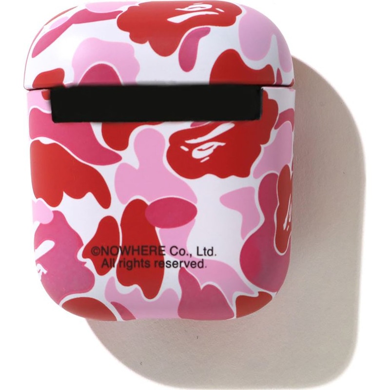 BAPE ABC Camo Airpods Case Pink SS21