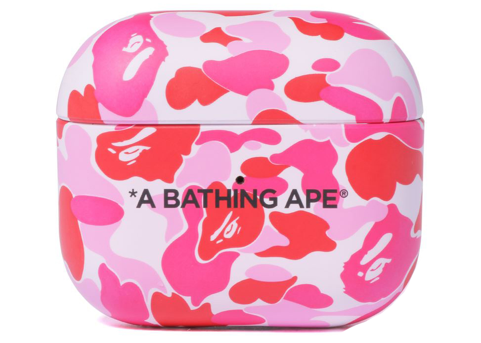 BAPE ABC Camo Airpods Case (SS22) Pink - SS22 - JP