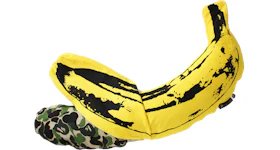 BAPE ABC Camo Andy Warhol Banana Cushion (Small) Green