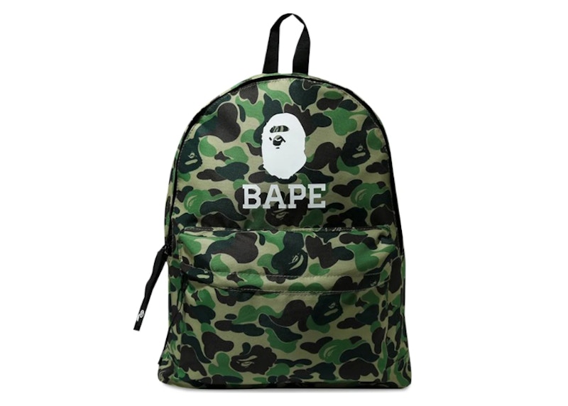 BAPE ABC Camo Ape Head Daypack Backpack Green - US