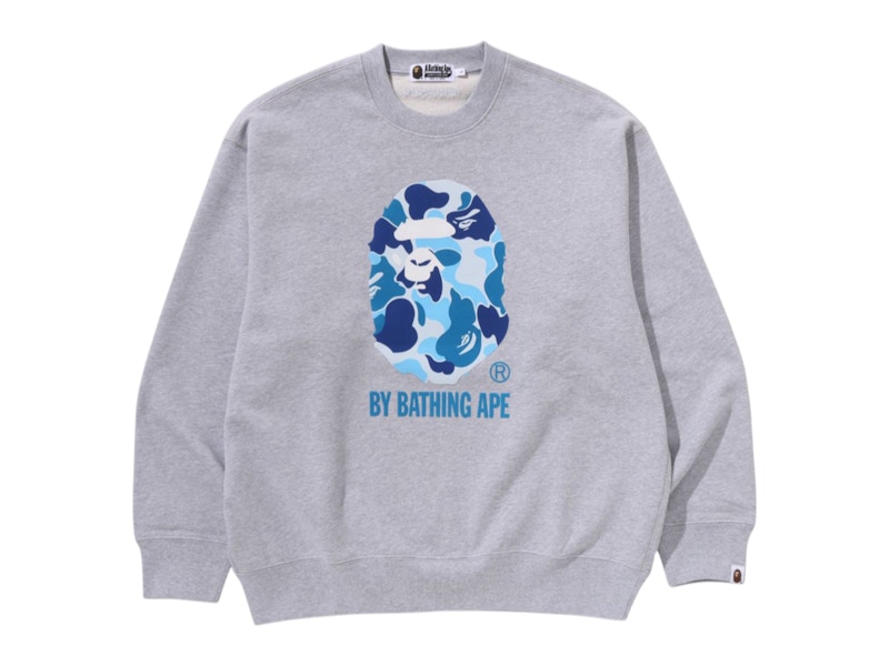 【A BATHING APE】3色展開 ABC CAMO APE HEAD RELAX SWEATSHIRT ABC CAMO APE HEAD RELAXED FIT CREWNECK SWEATSHIRT MENS – us