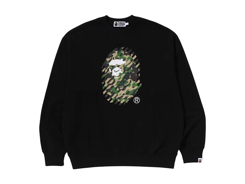 Black bape crewneck online