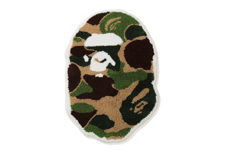 BAPE ABC Camo Ape Head Wall Clock Green - SS21 - US