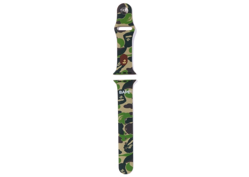 BAPE ABC Camo Apple Watch Band (41/45mm) Green - FW22 - US