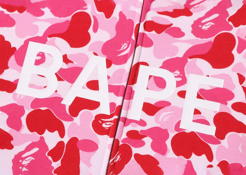 Hoodie bape sale pink