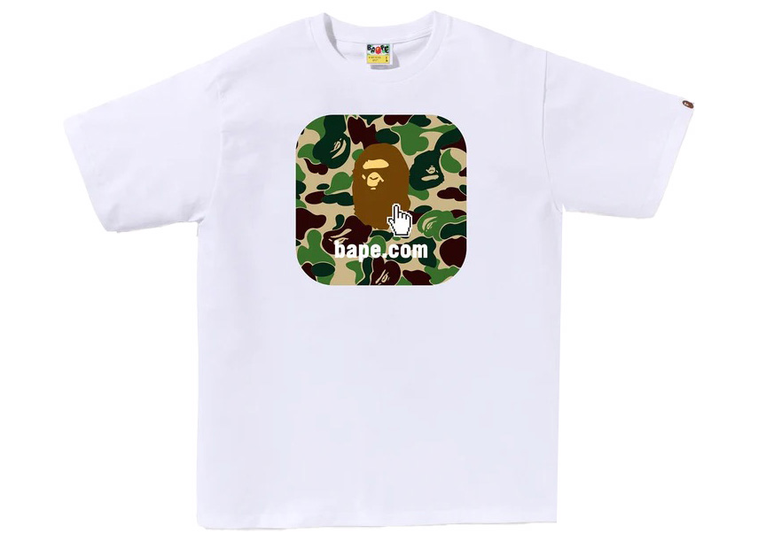 BAPE ABC Camo Online Tee (FW23) Black/Green