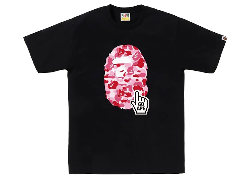 BAPE ABC Camo BAPE Online Tee Black Pink Men s SS23 US