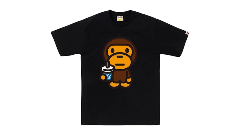 BAPE ABC Camo Baby Milo Juice Summer Tee Black Men's - SS25 - US