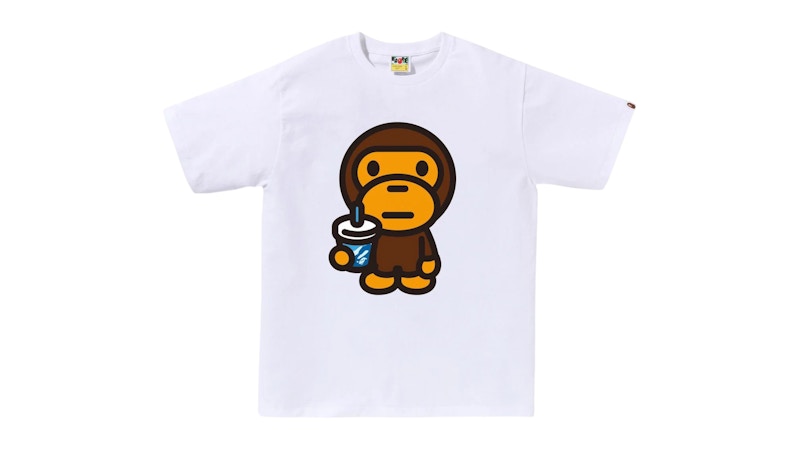 M*N様 ABC CAMO BABY MILO JUICE SUMMER TEE BAPE ABC Camo Baby Milo Juice Summer Tee White Men's - SS25 - US