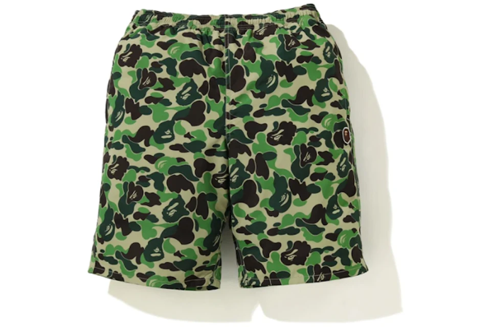 BAPE ABC Camo Beach Shorts (SS20) Green