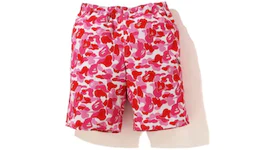 BAPE ABC Camo Beach Shorts (SS20) Pink