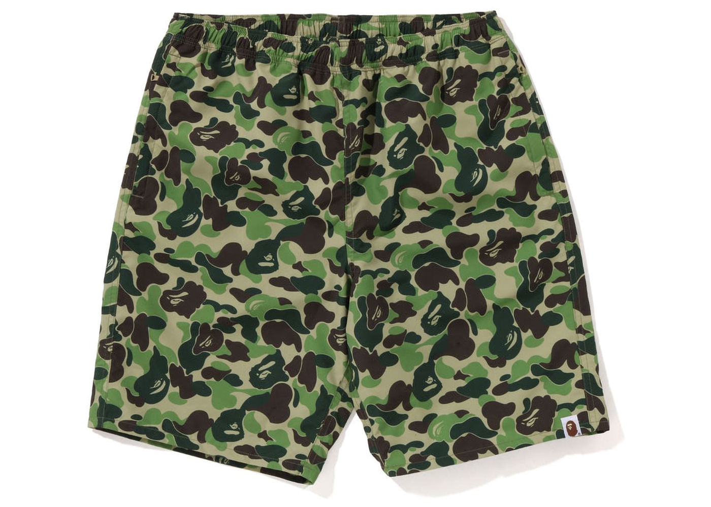 BAPE ABC Camo Beach Shorts (SS23) Green Men's - SS23 - US