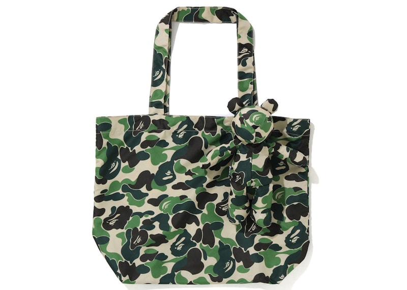 BAPE ABC Camo Bear Eco S Bag Green - SS23 - US