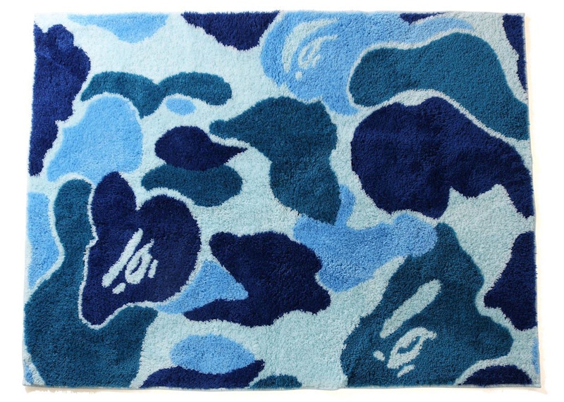 BAPE ABC Camo Big Rug Mat Blue - FW21/SS23 - US