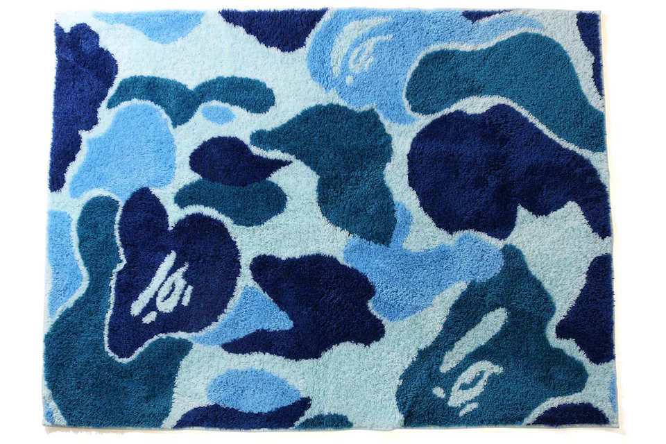 BAPE ABC Camo Big Rug Mat Blue - FW21/SS23 - US