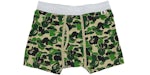 BAPE ABC Camo Boxer Trunks Green